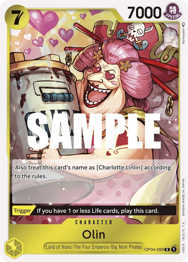 Image for Olin (OP04-099) - One Piece Card Game