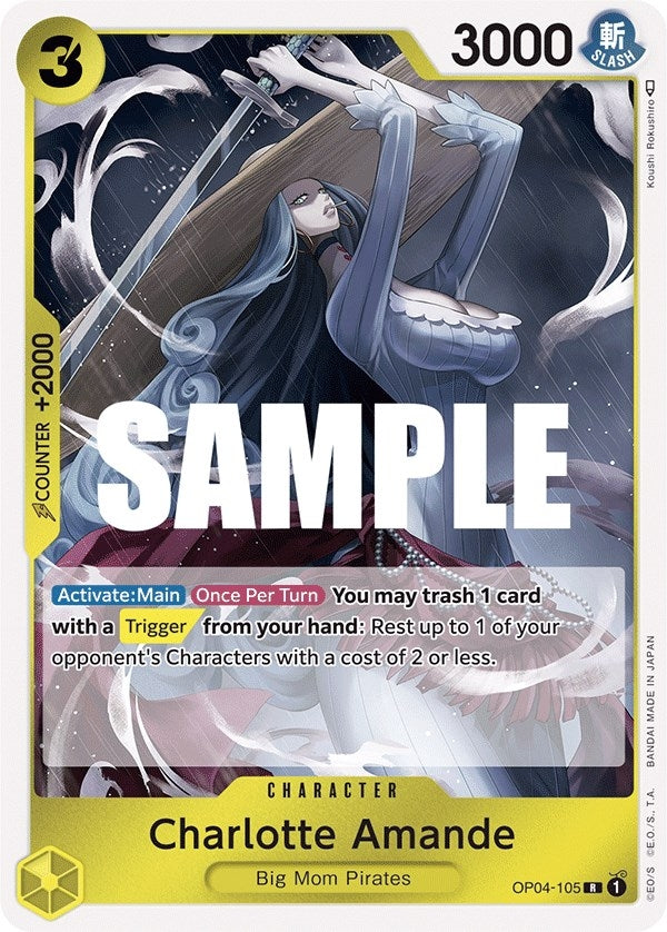 Image for Charlotte Amande (OP04-105) - One Piece Card Game