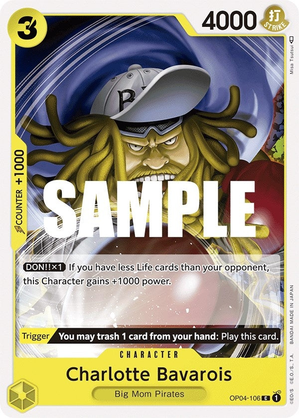 Image for Charlotte Bavarois (OP04-106) - One Piece Card Game