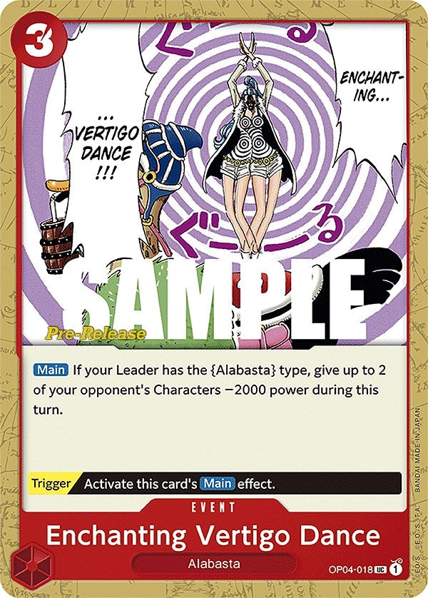 Image for Enchanting Vertigo Dance (OP04-018) - One Piece Card Game