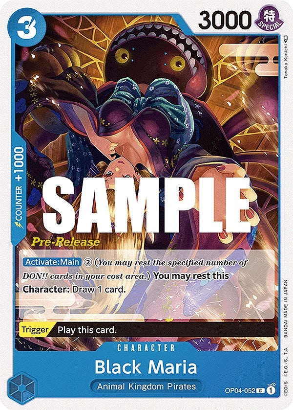 Image for Black Maria (OP04-052) - One Piece Card Game