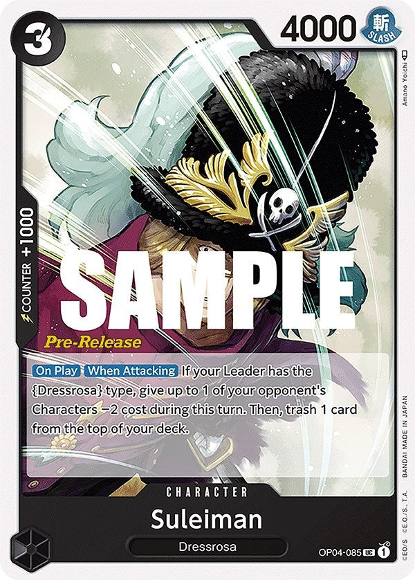 Image for Suleiman (OP04-085) - One Piece Card Game