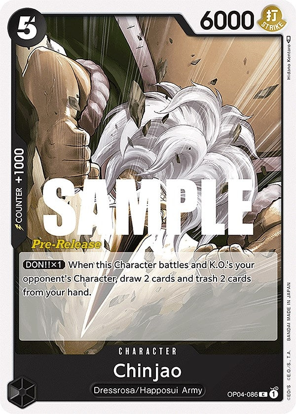 Image for Chinjao (OP04-086) - One Piece Card Game
