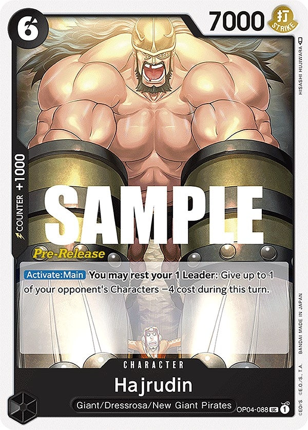 Image for Hajrudin (OP04-088) - One Piece Card Game