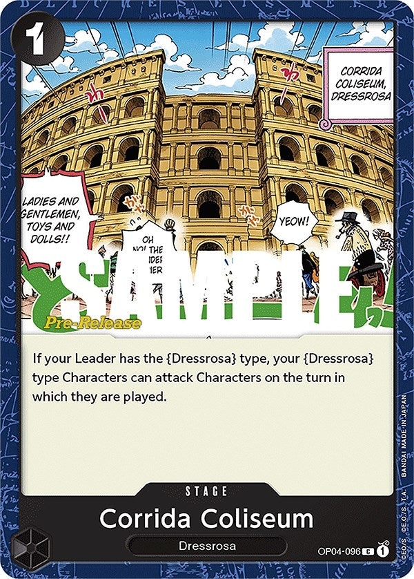 Image for Corrida Coliseum (OP04-096) - One Piece Card Game