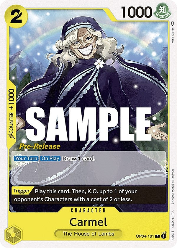 Image for Carmel (OP04-101) - One Piece Card Game