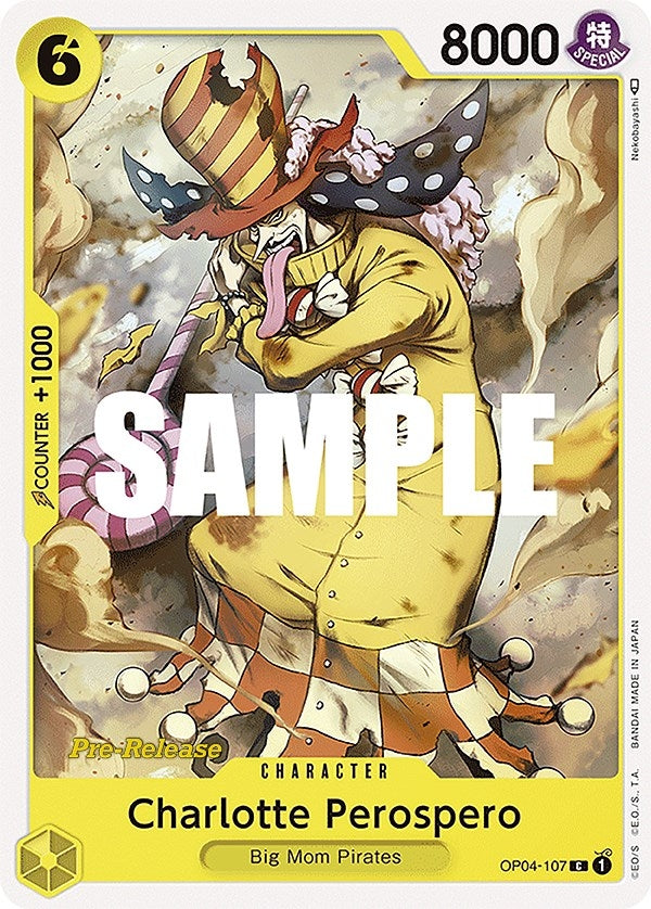 Image for Charlotte Perospero (OP04-107) - One Piece Card Game