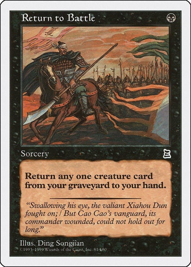 Image for Return to Battle (81) - Magic: The Gathering
