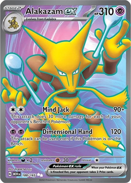 Alakazam ex (188/165)