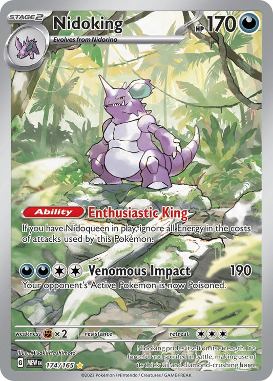 Image for Nidoking (174/165) - Pokemon