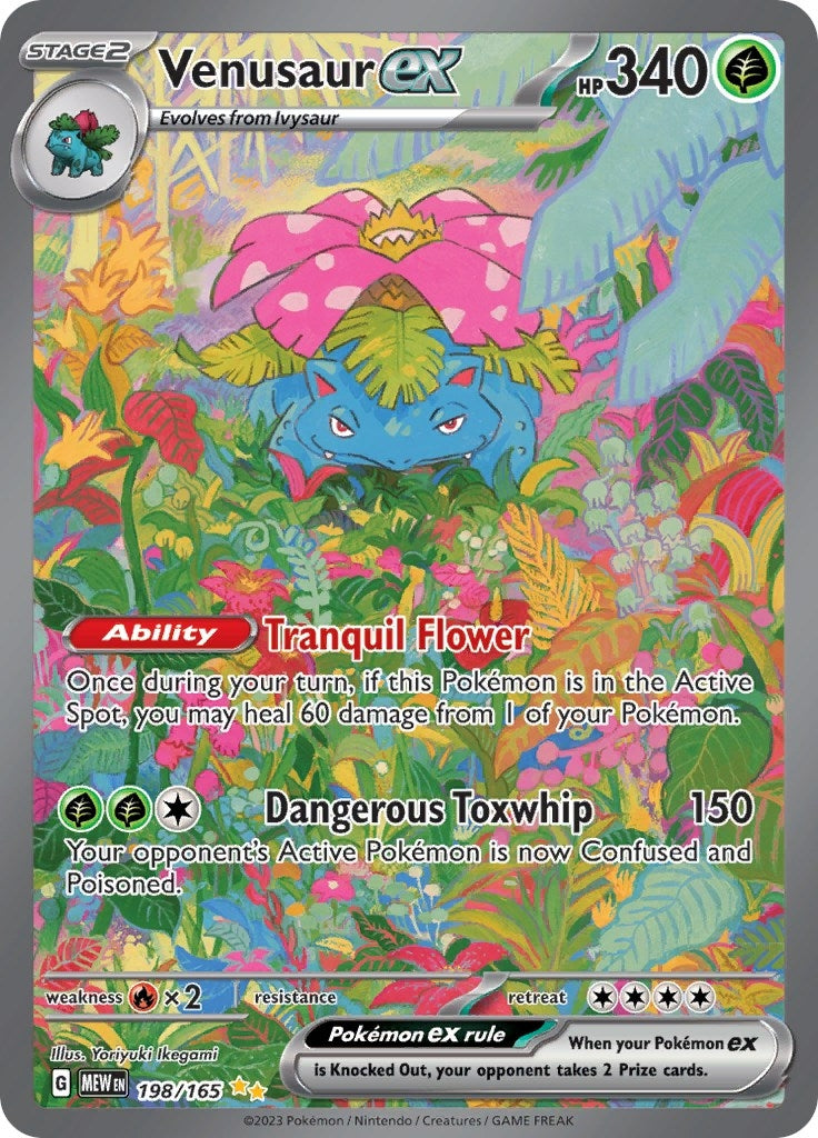 Image for Venusaur ex (198/165) - Pokemon