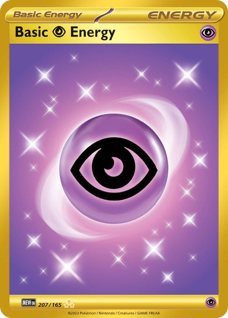 Image for Basic Psychic Energy (207/165) - Pokemon
