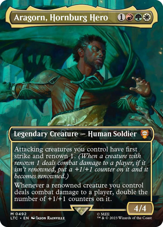 Aragorn, Hornburg Hero (Borderless) (492)