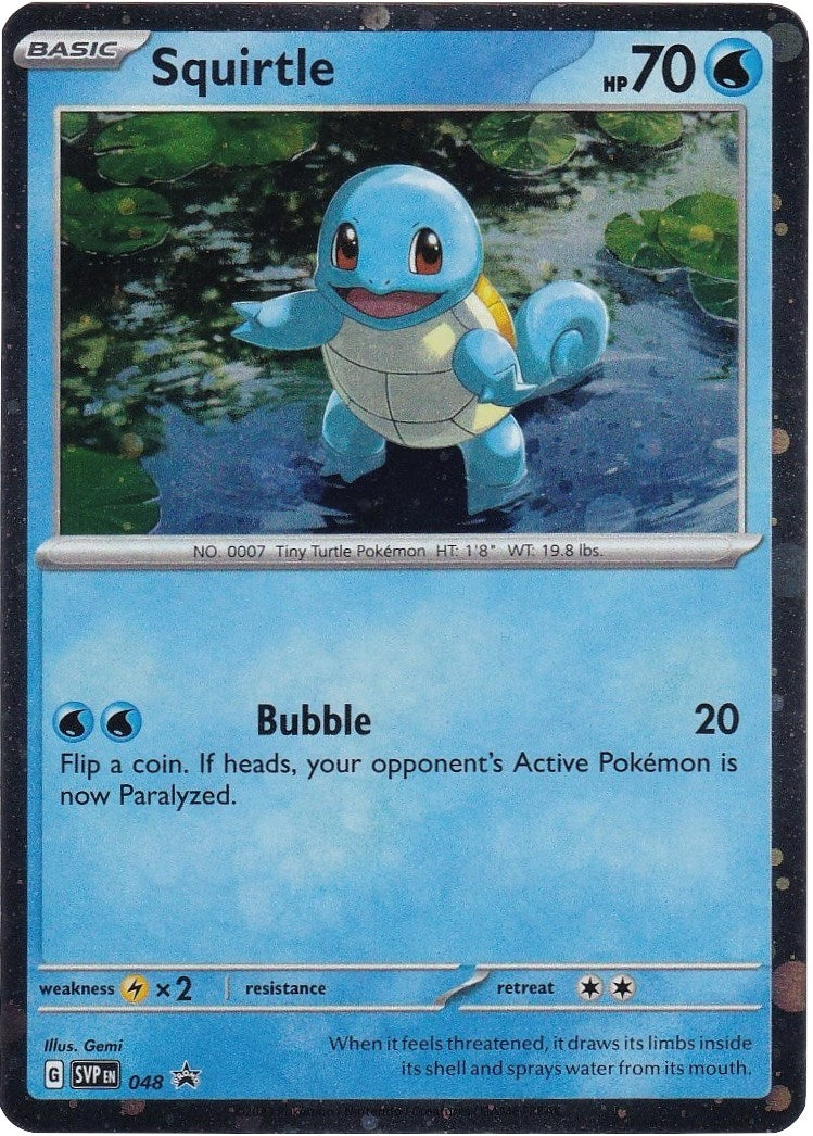 Image for Squirtle - 048 (Cosmos Holo) (048) - Pokemon