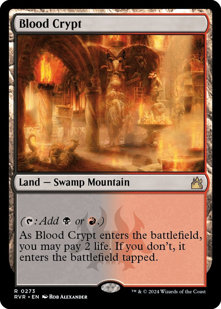 Image for Blood Crypt (273) - Magic: The Gathering