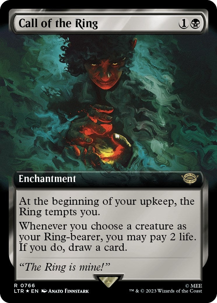 Image for Call of the Ring (Extended Art) (Surge Foil) (766) - Magic: The Gathering