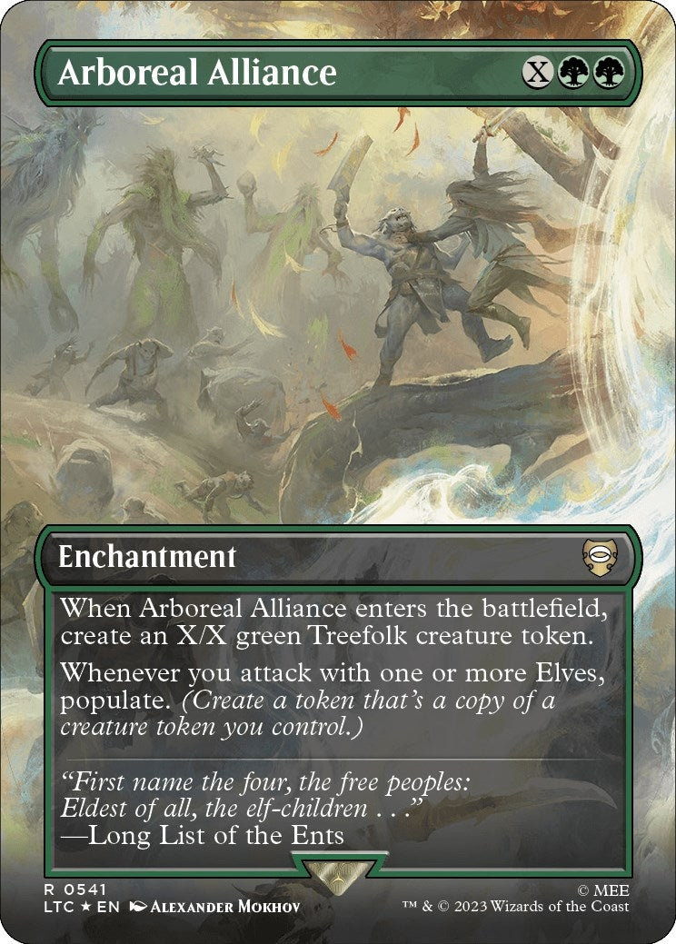 Arboreal Alliance (Borderless) (Surge Foil) (541)