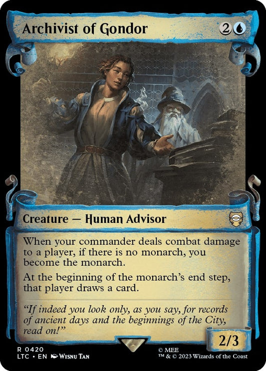 Archivist of Gondor (Showcase Scrolls) (420)