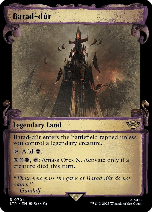 Image for Barad-dur (Showcase Scrolls) (704) - Magic: The Gathering