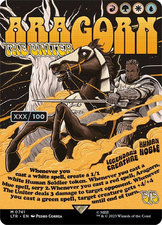 Aragorn, the Uniter (Borderless Poster) (Serial Numbered) (741)