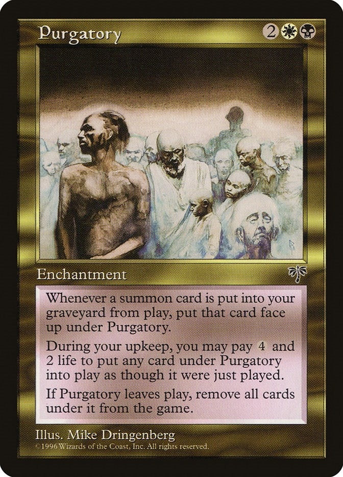 Image for Purgatory - Magic: The Gathering
