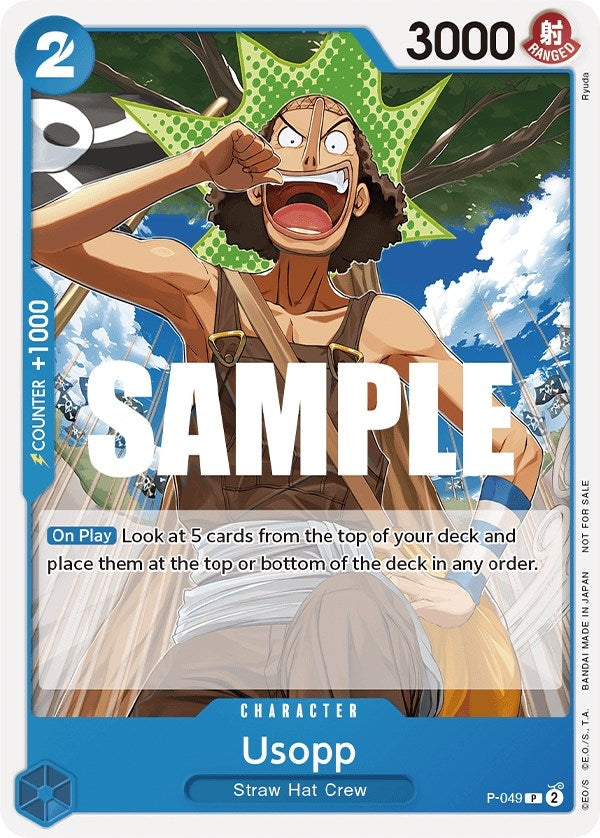 Image for Usopp (Sealed Battle Kit Vol. 1) (P-049) - One Piece Card Game