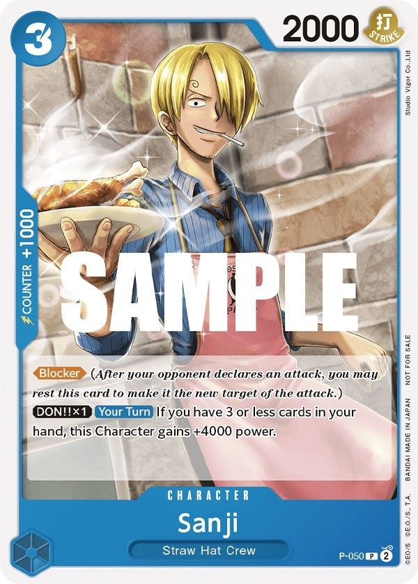Image for Sanji (Sealed Battle Kit Vol. 1) (P-050) - One Piece Card Game
