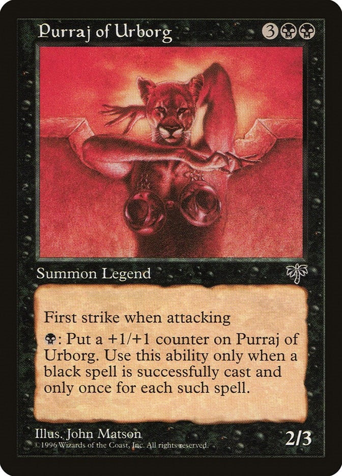 Image for Purraj of Urborg - Magic: The Gathering