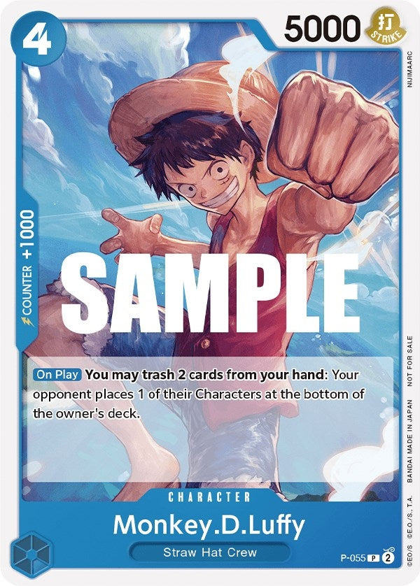 Image for Monkey.D.Luffy (055) (Sealed Battle Kit Vol. 1) (P-055) - One Piece Card Game