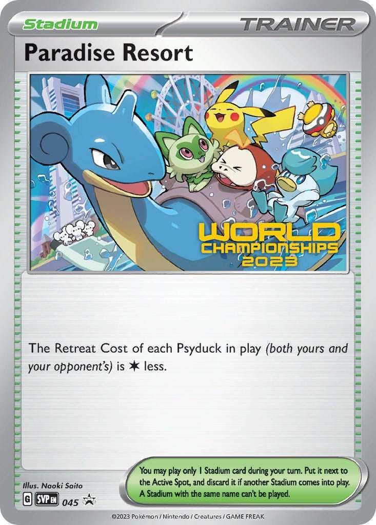Image for Paradise Resort - 045 (World Championships 2023) (045) - Pokemon