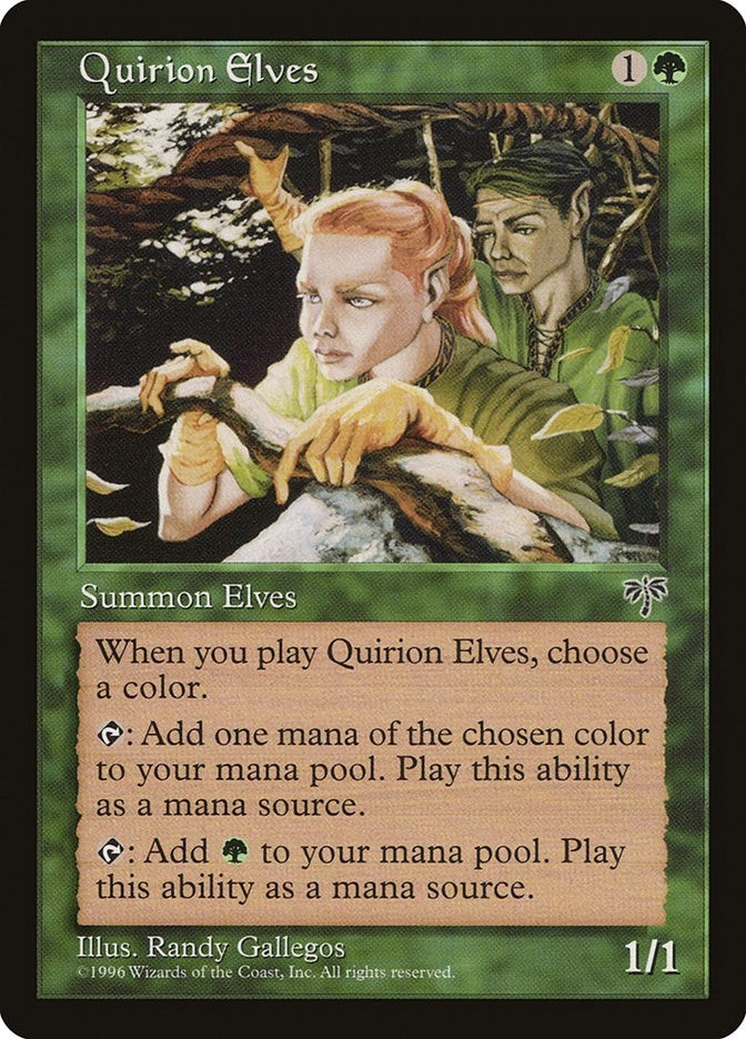 Image for Quirion Elves - Magic: The Gathering