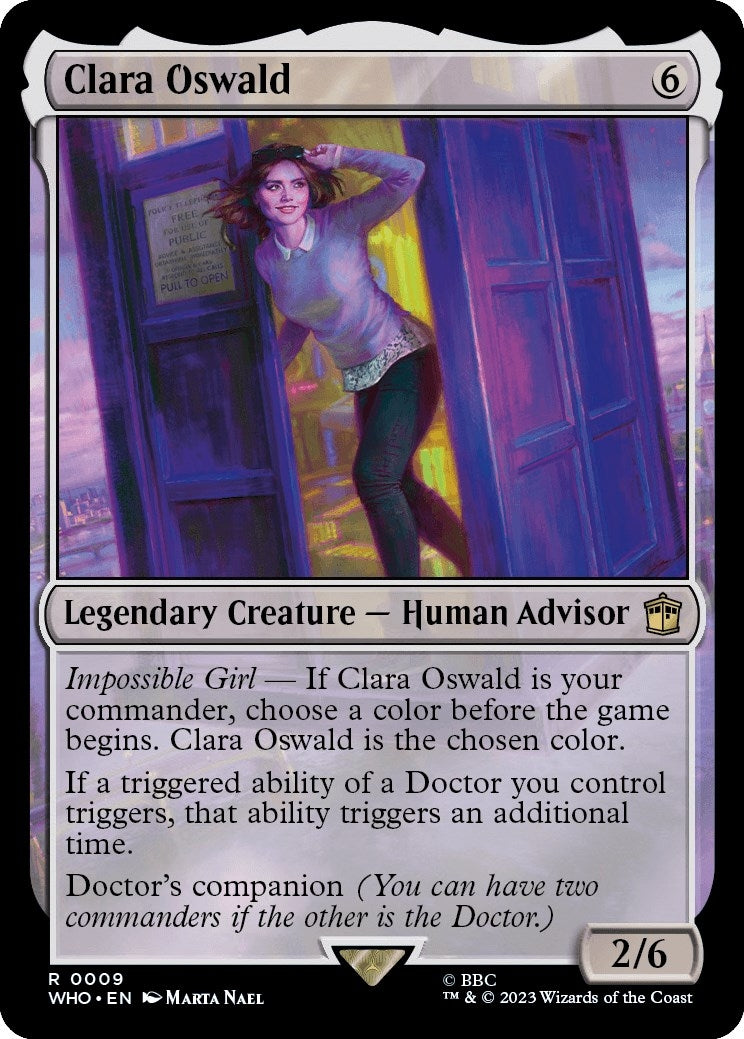 Image for Clara Oswald (9) - Magic: The Gathering