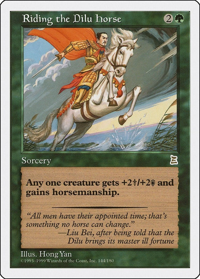 Image for Riding the Dilu Horse (144) - Magic: The Gathering