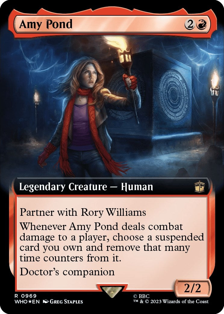 Amy Pond (Extended Art) (Surge Foil) (969)