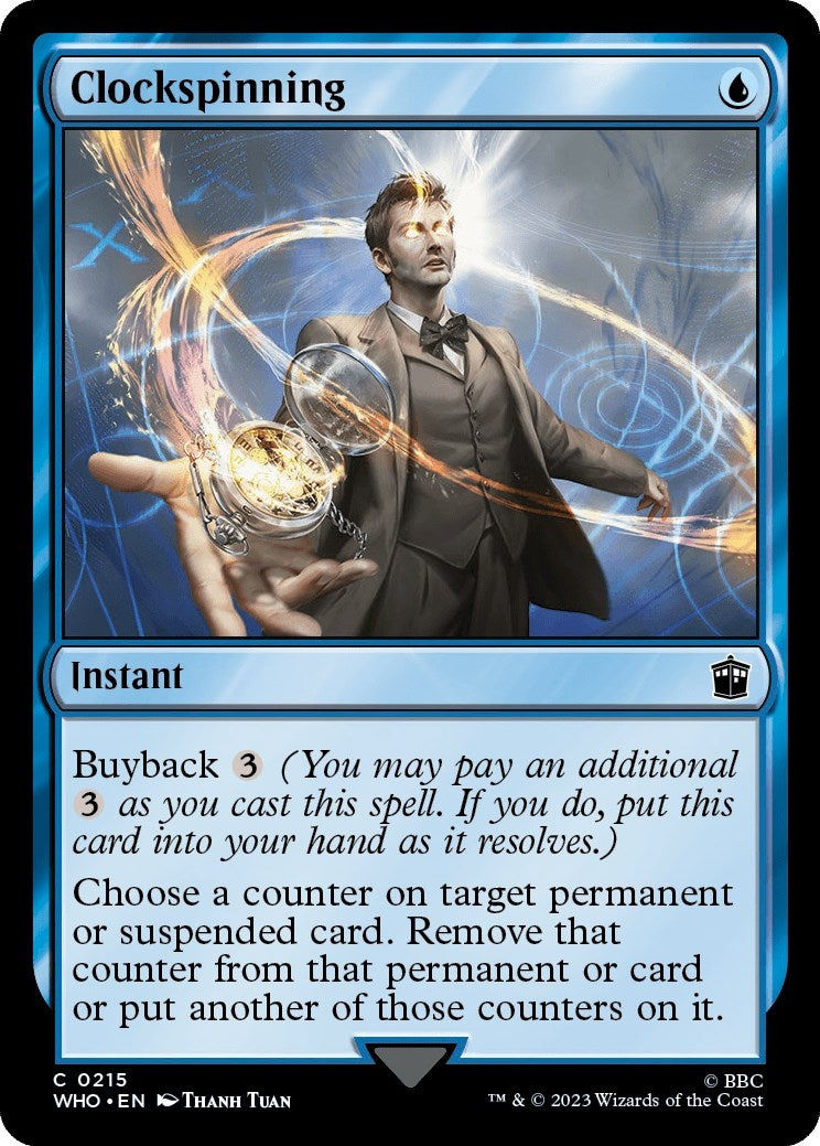 Image for Clockspinning (215) - Magic: The Gathering