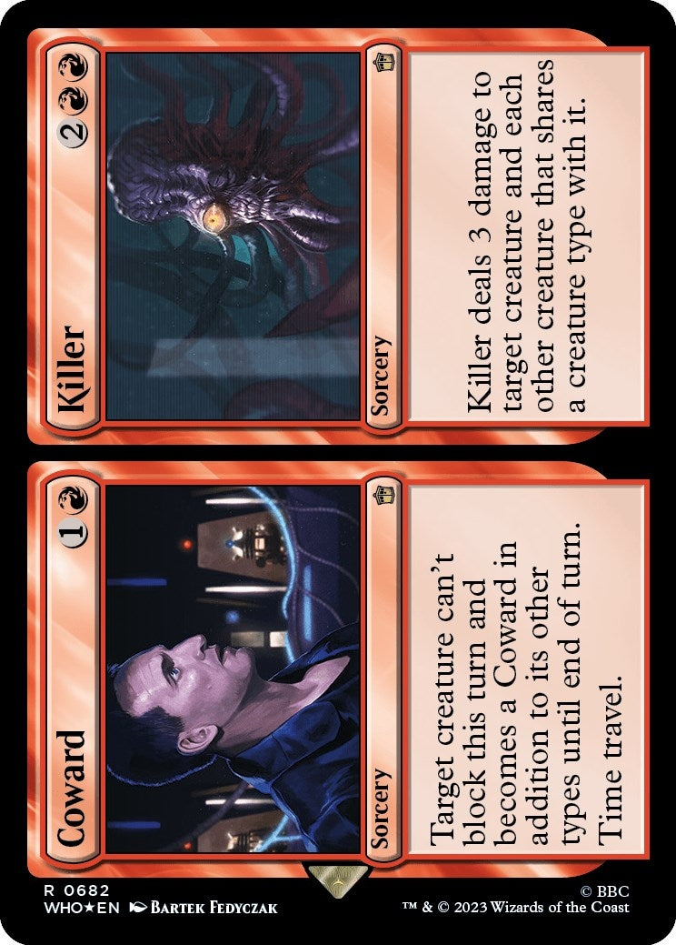 Image for Coward // Killer (Surge Foil) (682) - Magic: The Gathering