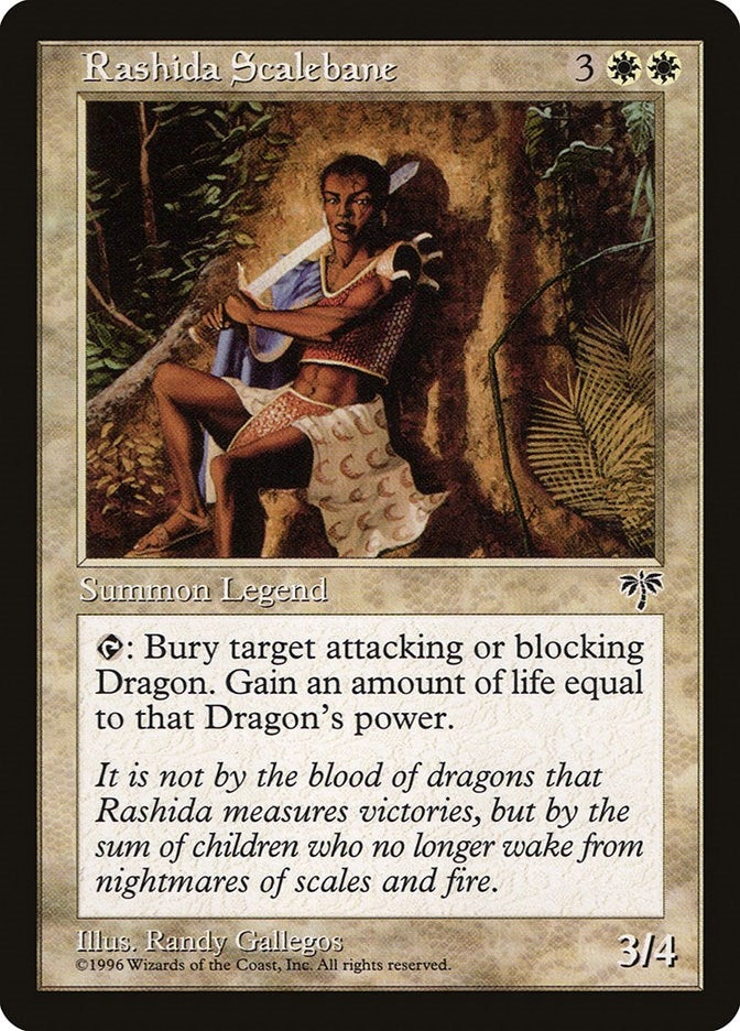 Image for Rashida Scalebane - Magic: The Gathering