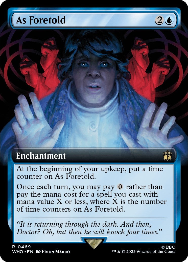 Image for As Foretold (Extended Art) (469) - Magic: The Gathering