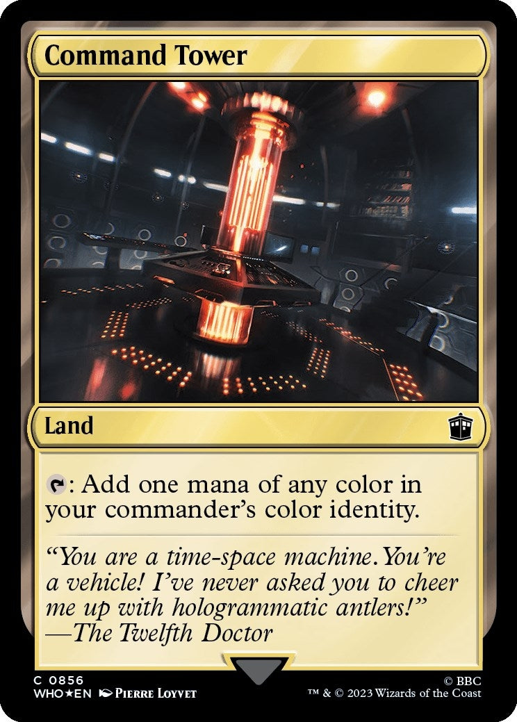 Image for Command Tower (0856) (Surge Foil) (856) - Magic: The Gathering