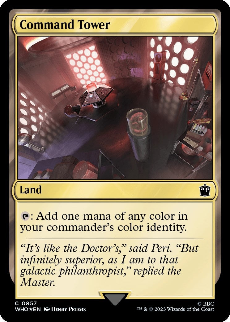Image for Command Tower (0857) (Surge Foil) (857) - Magic: The Gathering