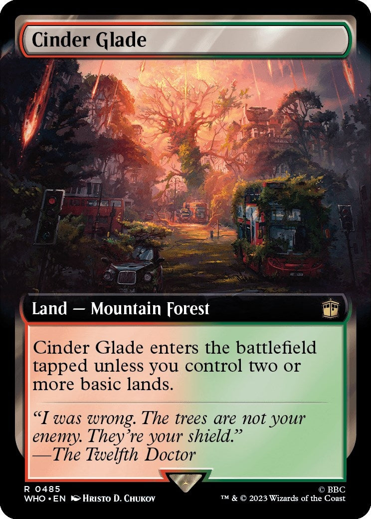Image for Cinder Glade (Extended Art) (485) - Magic: The Gathering