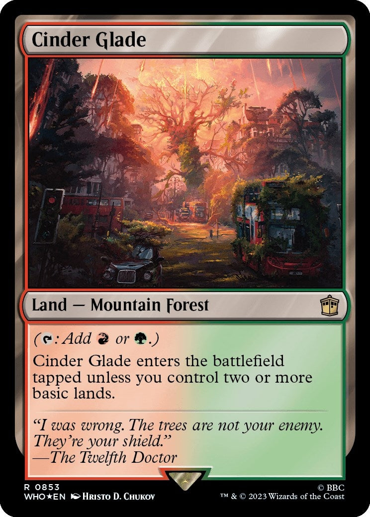 Image for Cinder Glade (Surge Foil) (853) - Magic: The Gathering