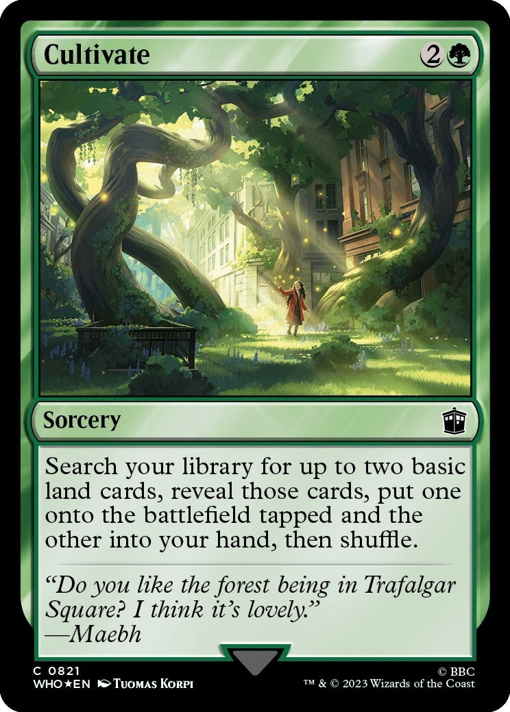 Image for Cultivate (Surge Foil) (821) - Magic: The Gathering