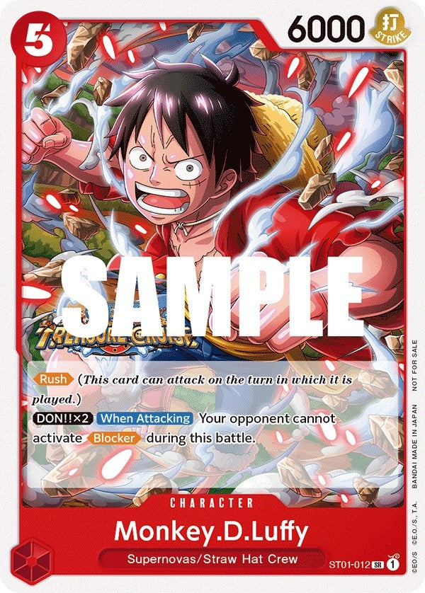 Image for Monkey.D.Luffy (Tournament Pack Vol. 5) (ST01-012) - One Piece Card Game