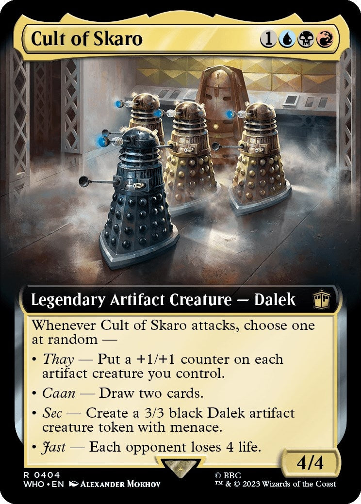 Image for Cult of Skaro (Extended Art) (404) - Magic: The Gathering