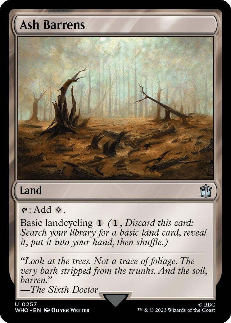 Image for Ash Barrens (257) - Magic: The Gathering
