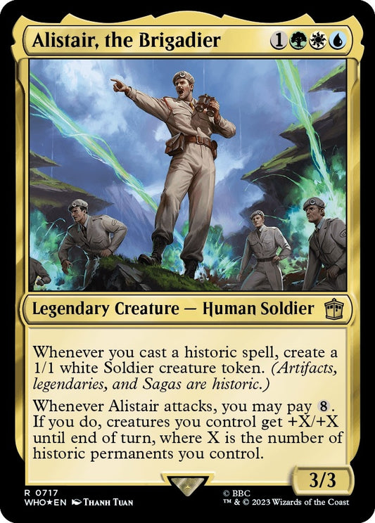 Alistair, the Brigadier (Surge Foil) (717)