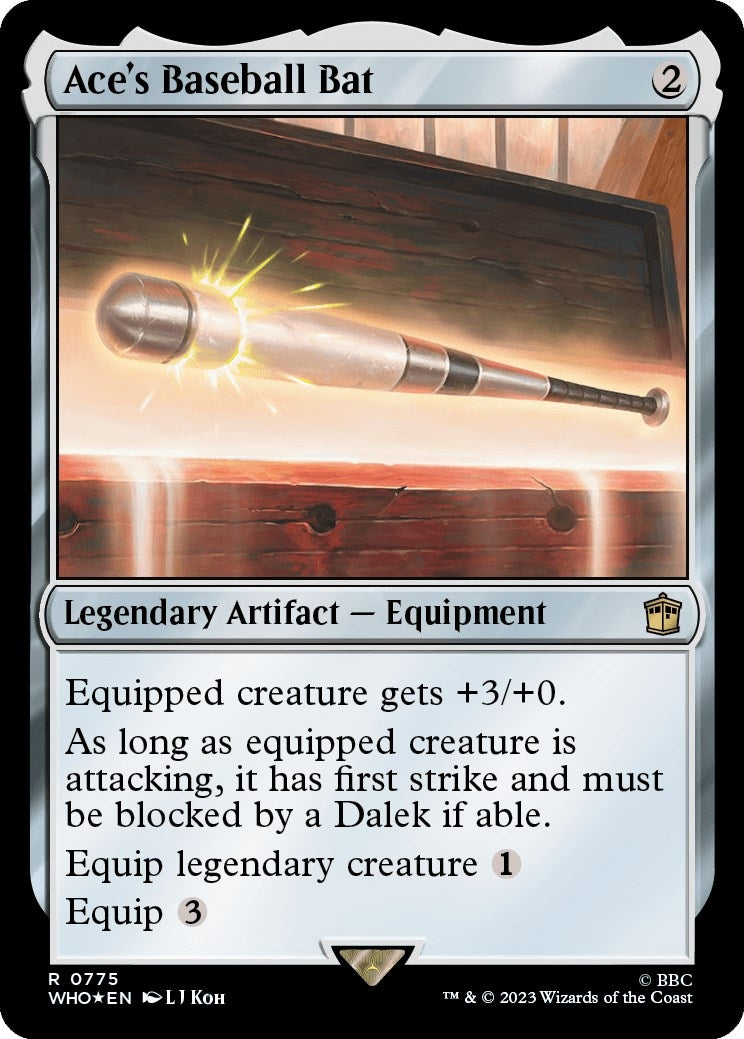 Ace's Baseball Bat (Surge Foil) (775)