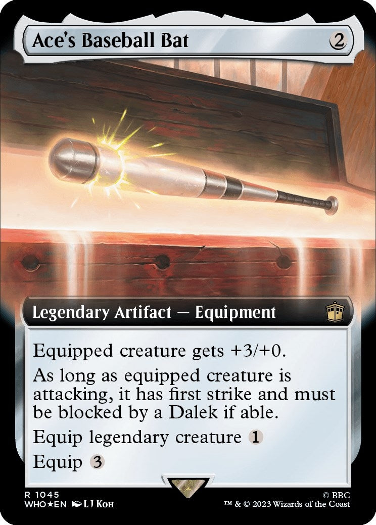 Ace's Baseball Bat (Extended Art) (Surge Foil) (1045)