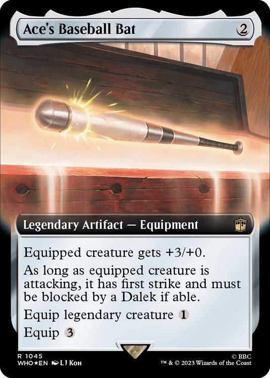 Ace's Baseball Bat (Extended Art) (Surge Foil) (1045)